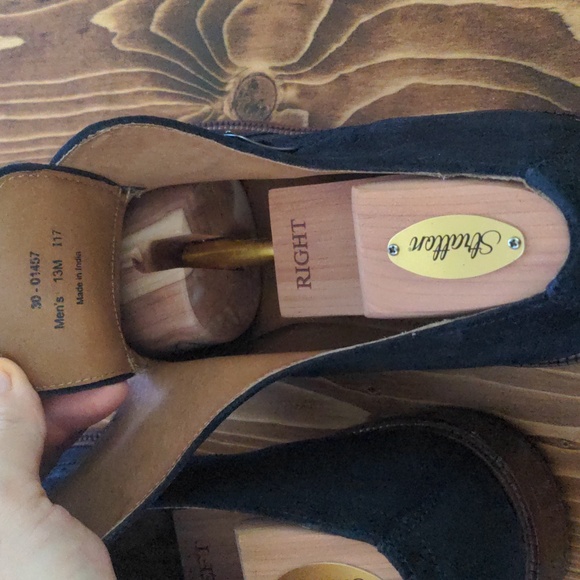 Trask Shoes | Trask Men’s Double Monk Strap Suede Dress Shoe Size 13 - Picture 4 of 4